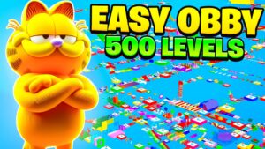 【注目の島】500 LEVEL OBBY PARKOUR ⭐️