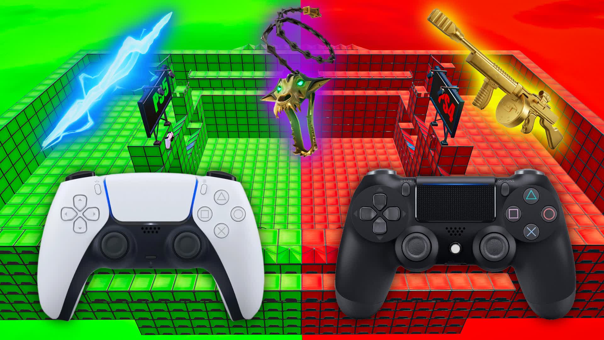 【注目の島】🔴 PS4 VS PS5 🎮 All Weapons