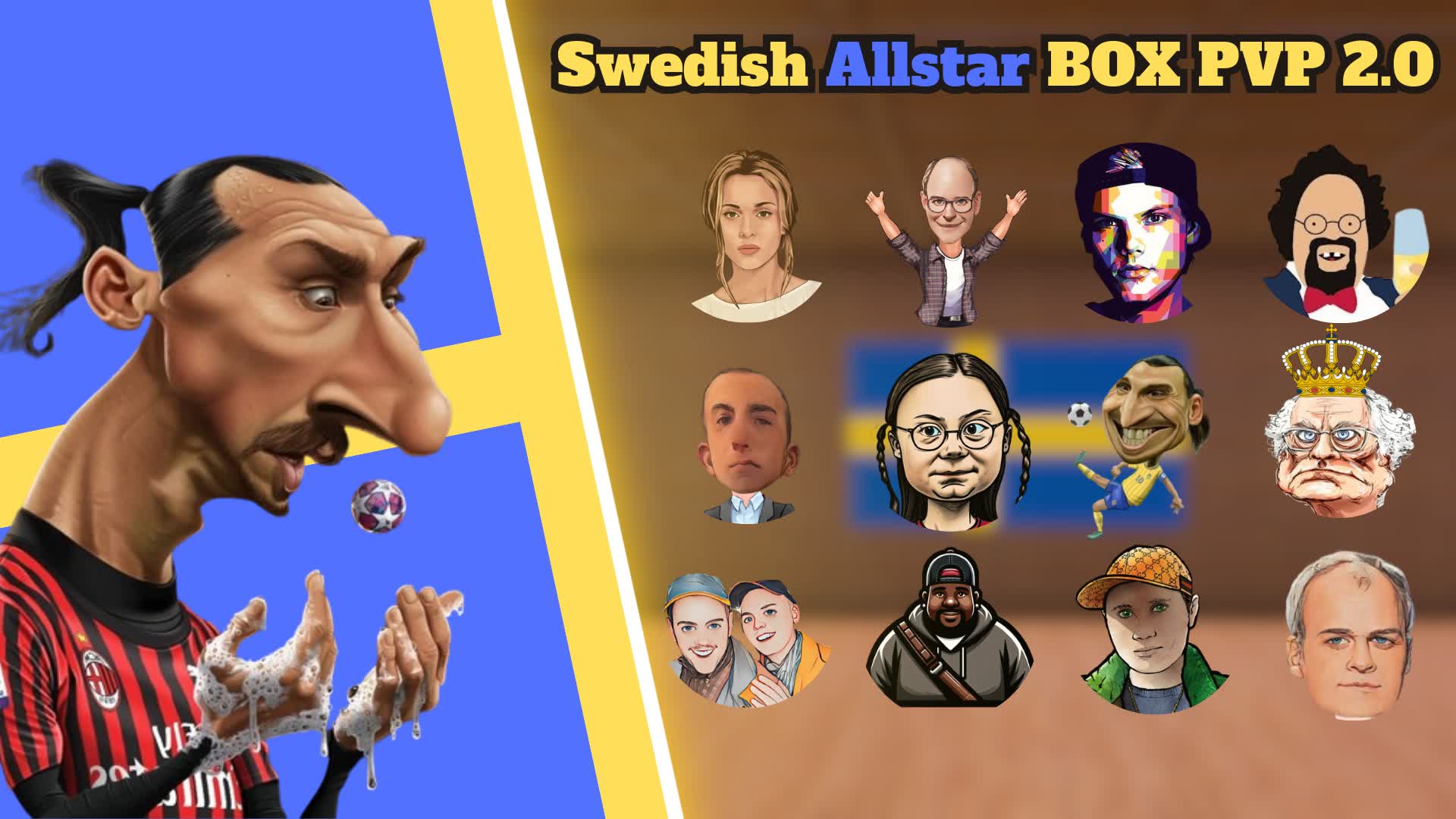 【注目の島】⭐ Swedish Allstar Box PVP 2.0⭐