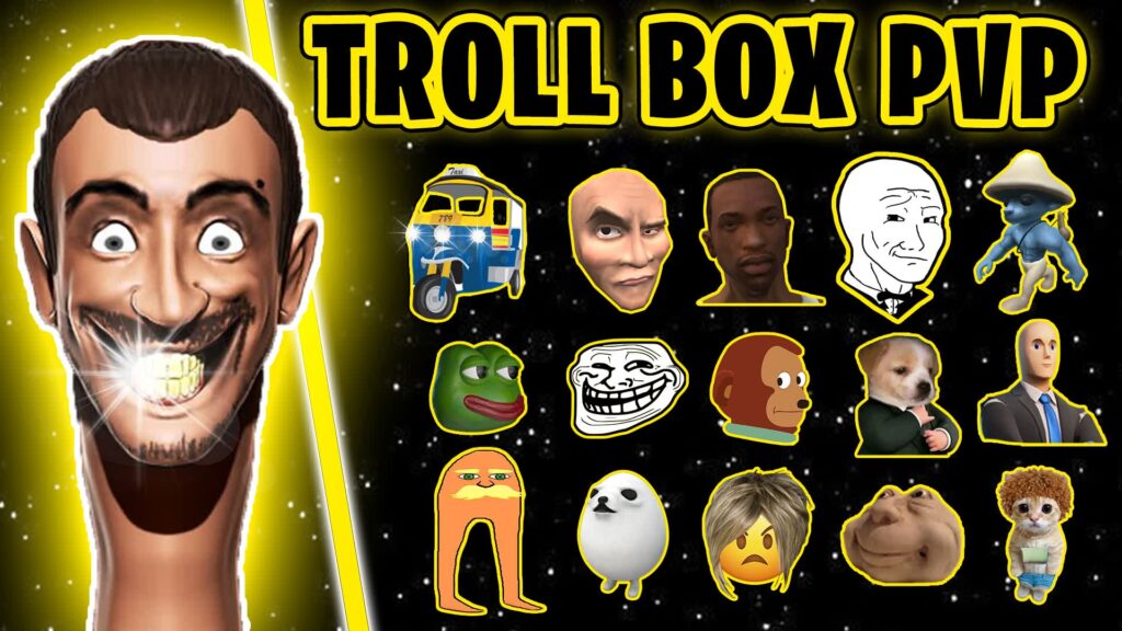 【注目の島】📦 TROLL BOX PVP 😂