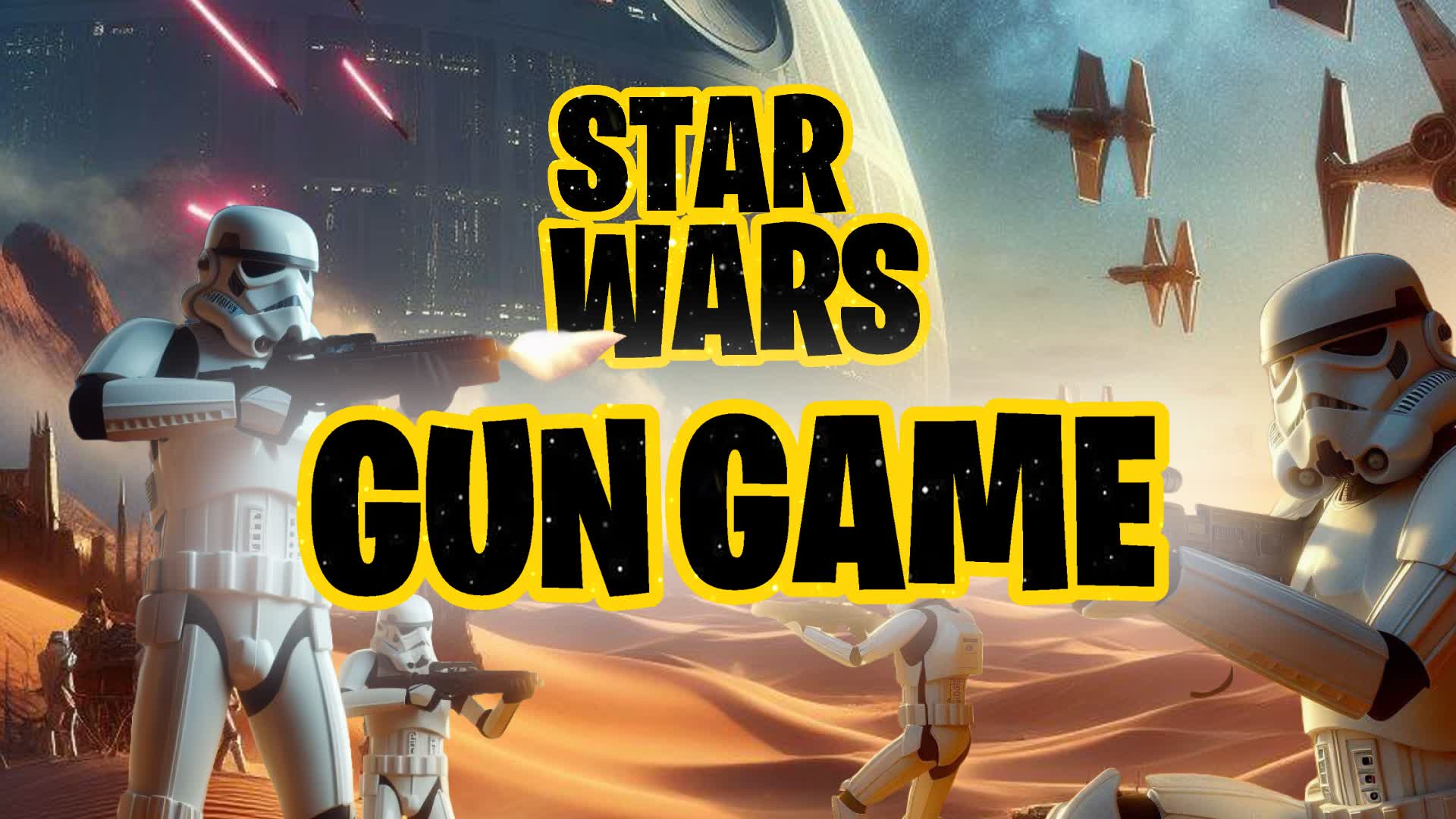 【注目の島】Star Wars Gun Game