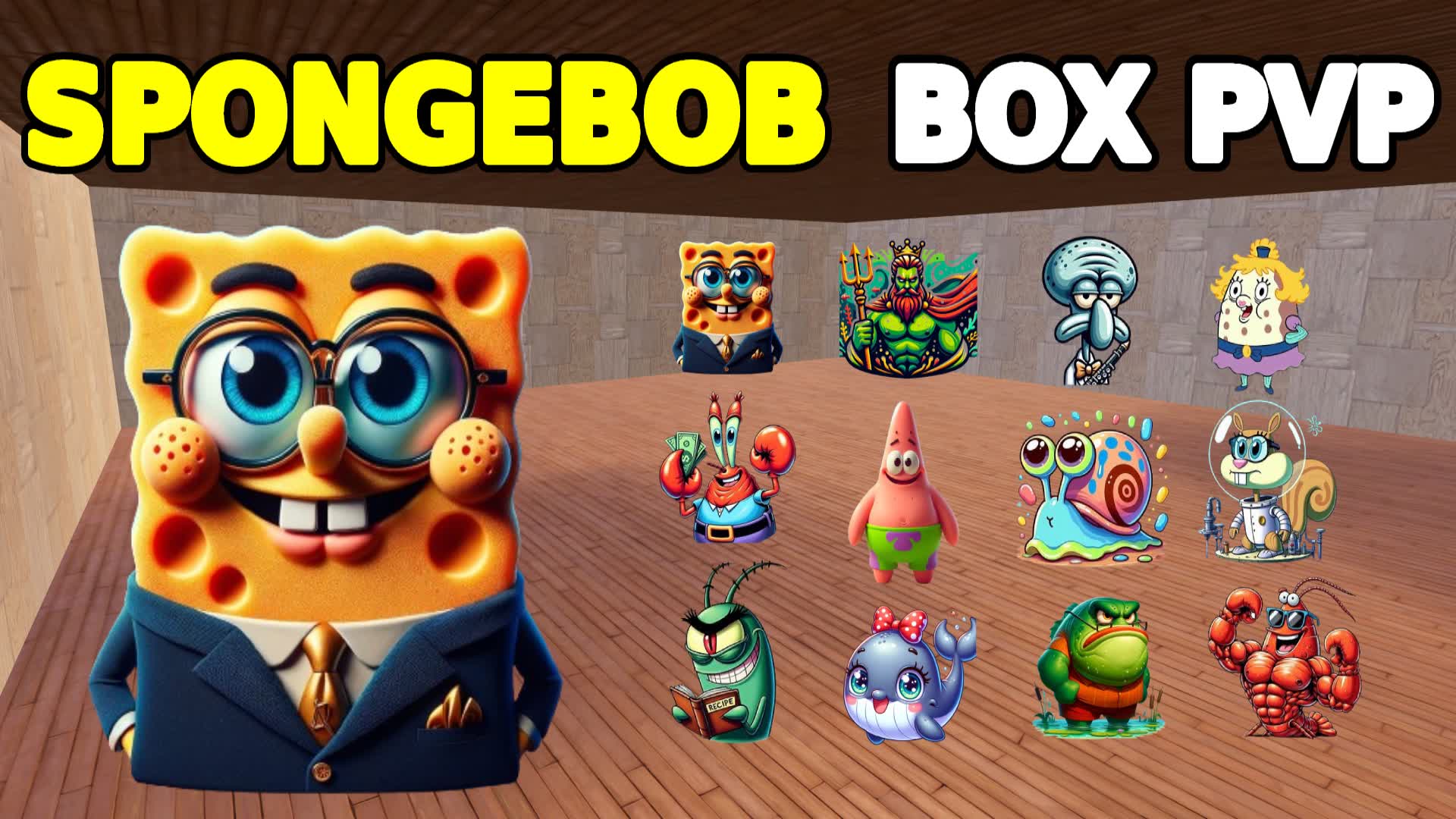 【注目の島】SPONGEBOB BOX PVP📦