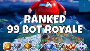 【注目の島】RANKED 99 BOTS PRO BOT ROYALE 3 🏆 [CH5]