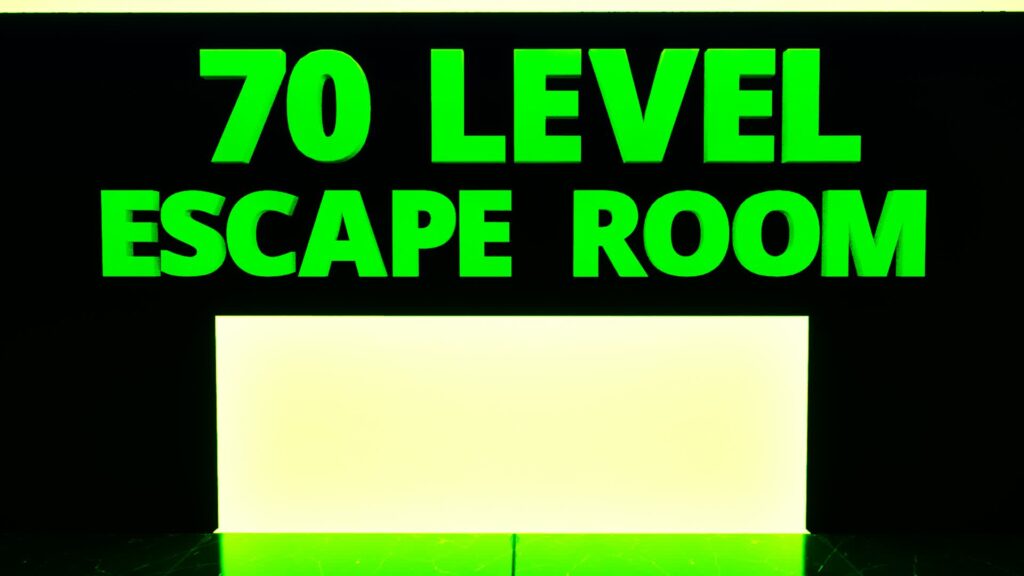 【注目の島】70 LEVEL ESCAPE ROOM