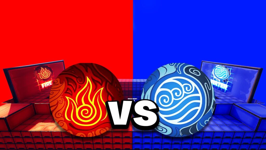 【注目の島】FIRE VS WATER ELEMENTS🔴🔵