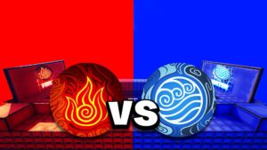 【注目の島】FIRE VS WATER ELEMENTS🔴🔵