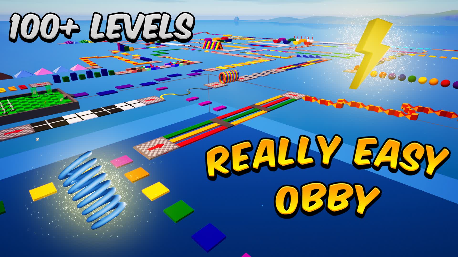 【注目の島】Really Easy Obby 🌈⭐