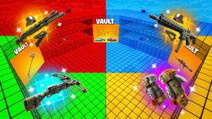 【注目の島】SUPER RED VS BLUE VS GREEN VS YELLOW