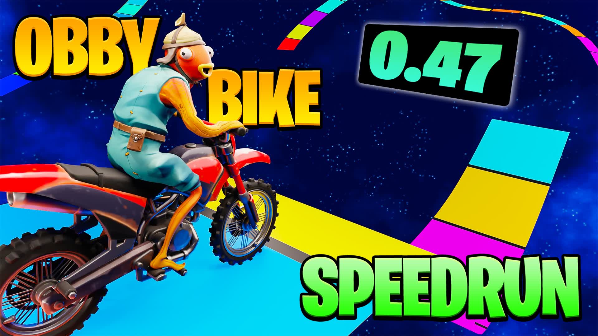 【注目の島】Obby Bike Speedrun