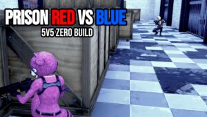 【注目の島】PRISON RED VS BLUE 5V5 ZERO BUILD