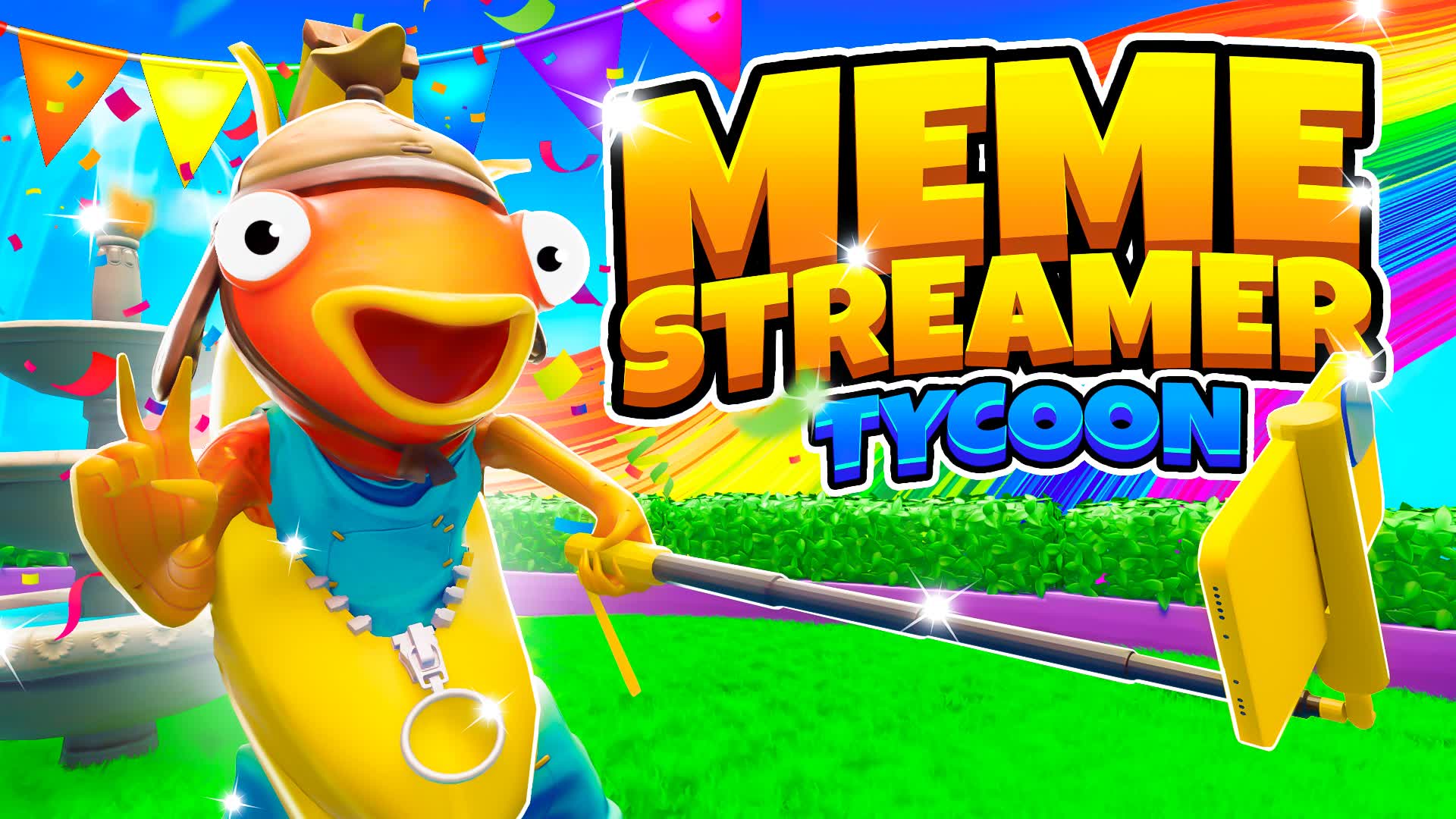 【注目の島】😂 MEME STREAMER TYCOON 🎥