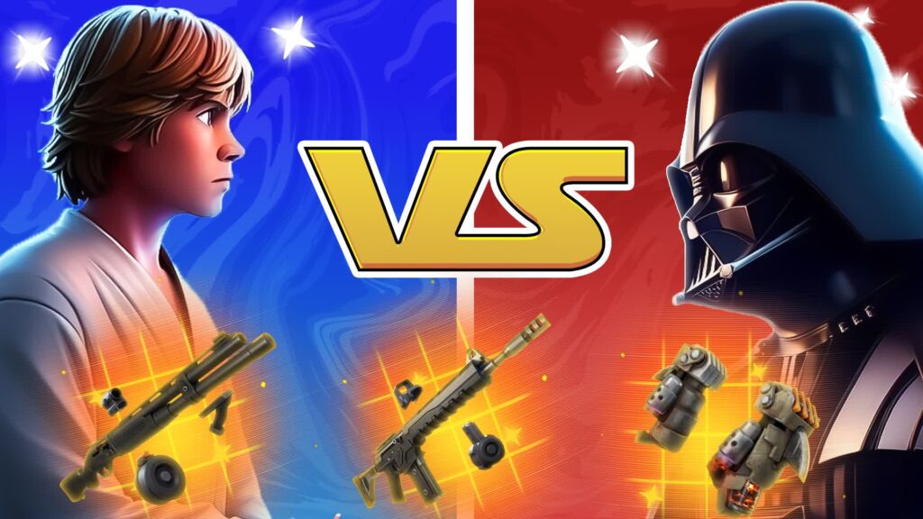 【注目の島】EPIC RED VS BLUE GUN GAME 🔴🔵