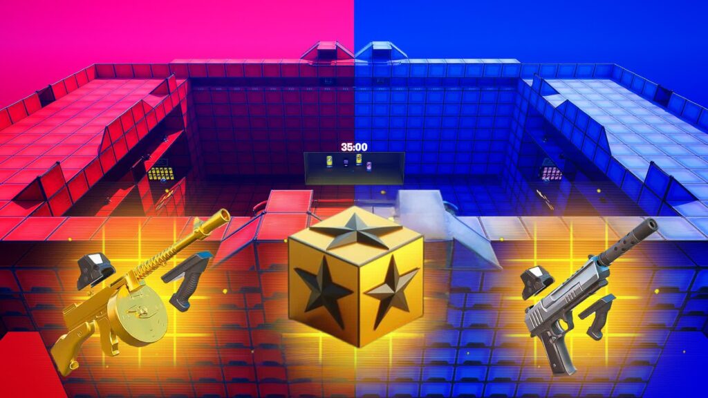 【注目の島】LUCKY BLOCK RED VS BLUE 🔴🔵