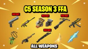 【注目の島】C5 SEASON 3 ALL WEAPONS - FFA