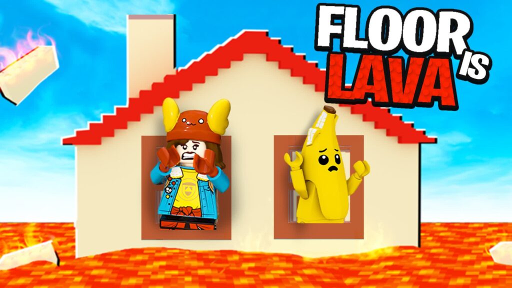 【注目の島】BLOCK FLOOR IS LAVA