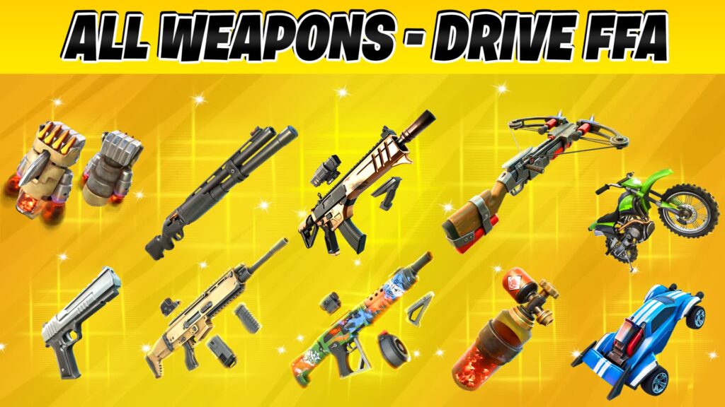 【注目の島】NEW WEAPONS DRIVE GUN GAME HERO ONE SHOT