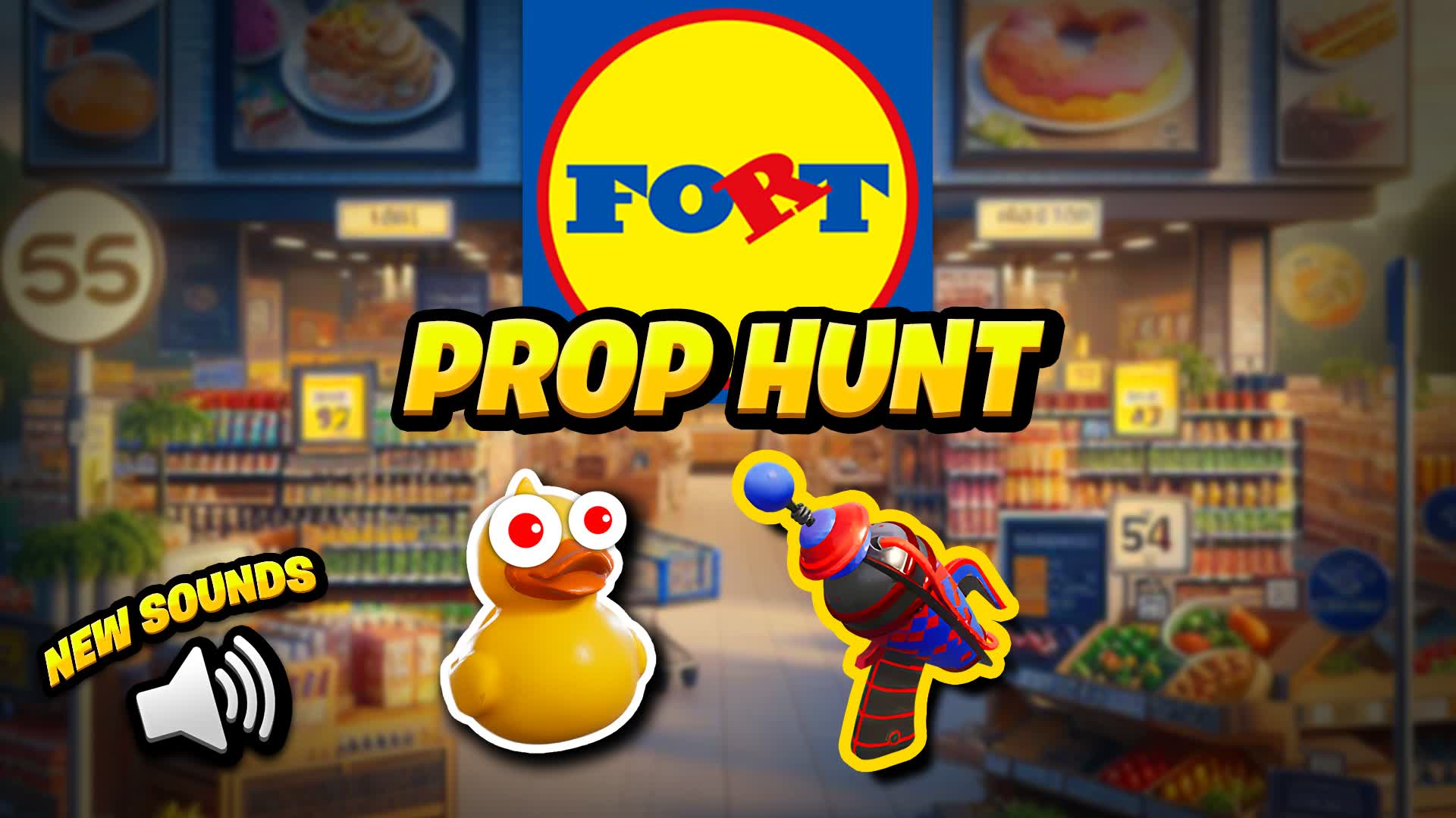 【注目の島】FORTSHOP PROP HUNT 🛒