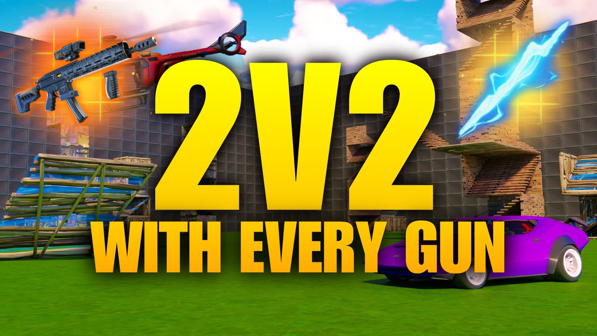 【注目の島】2v2 With Every Gun 🔫