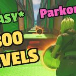 【注目の島】300 level easy deathrun parkour