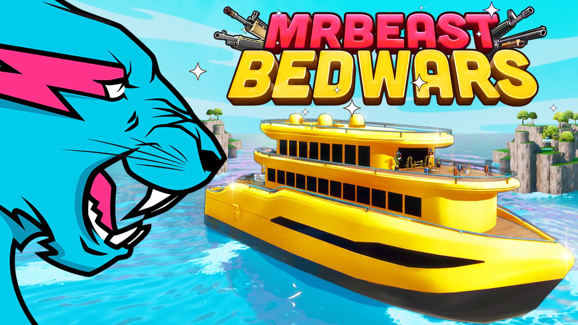 【注目の島】MrBeast Bed Wars