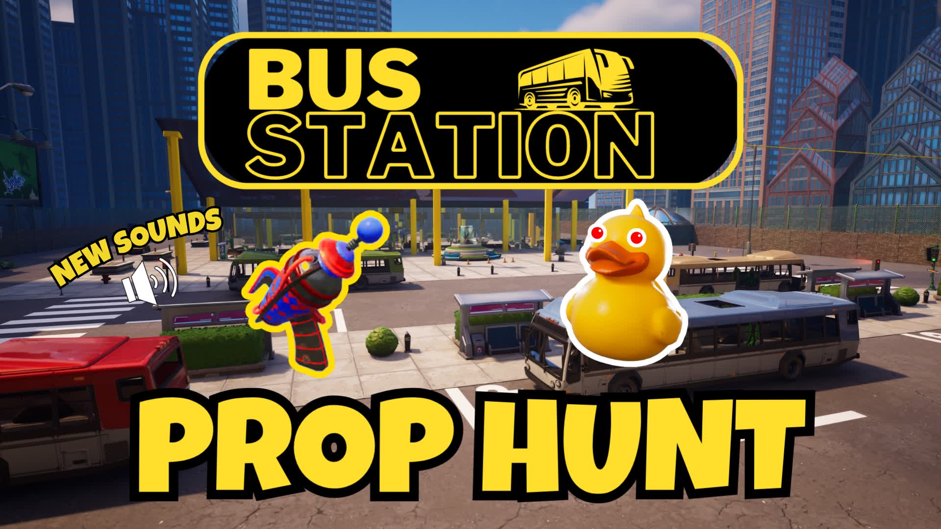 【注目の島】BUS STATION PROP HUNT 🚌