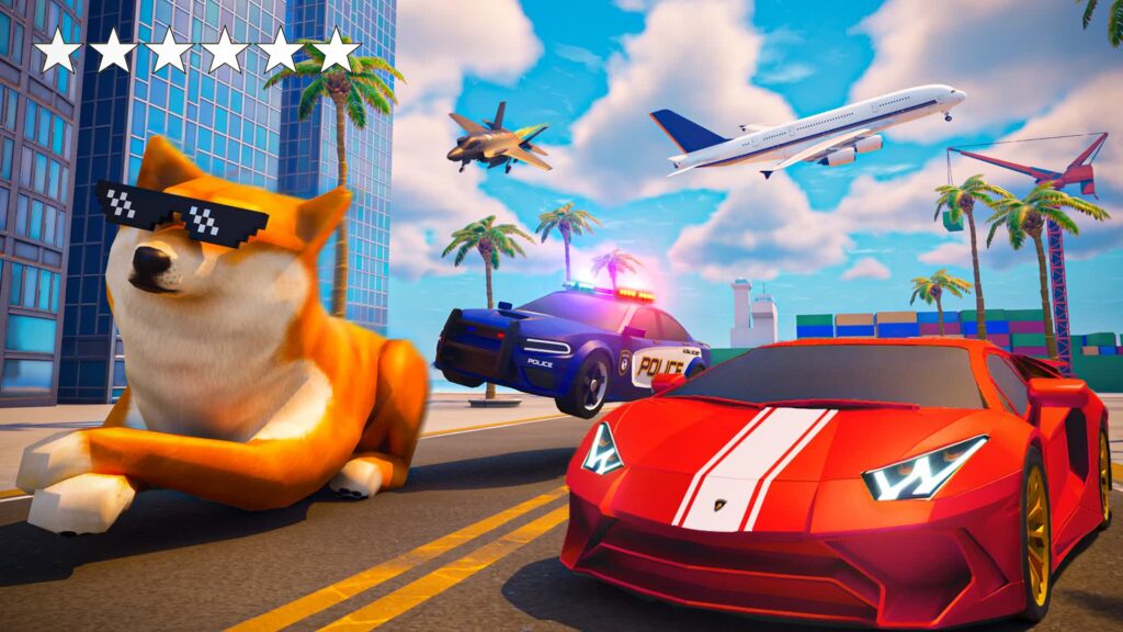 【注目の島】⭐ CRAZY DRIVE CITY 🚔