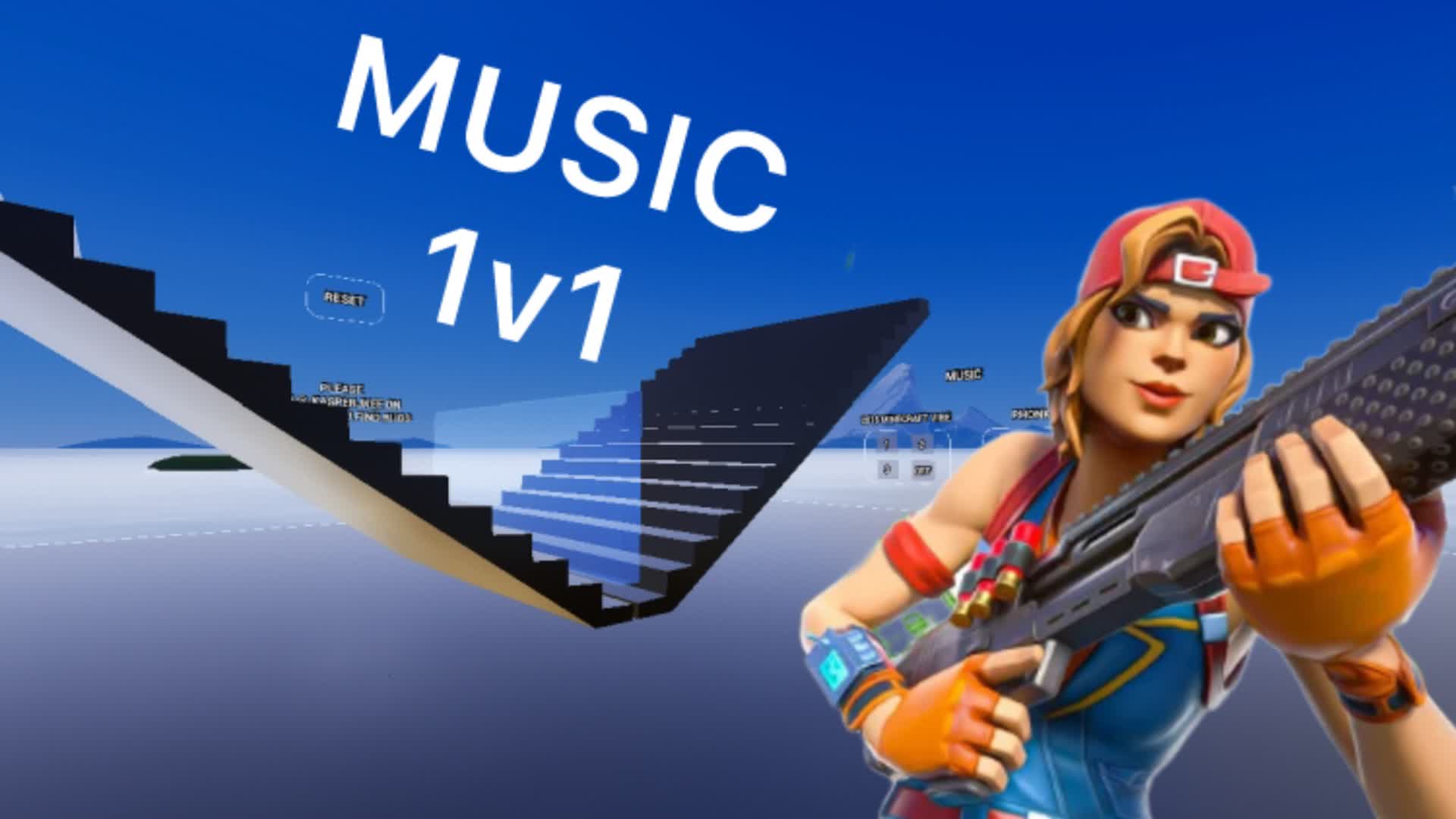 【注目の島】MUSIC 1v1 BUILD FIGHT