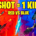 【注目の島】1 Shot = 1 Kill: RED VS BLUE