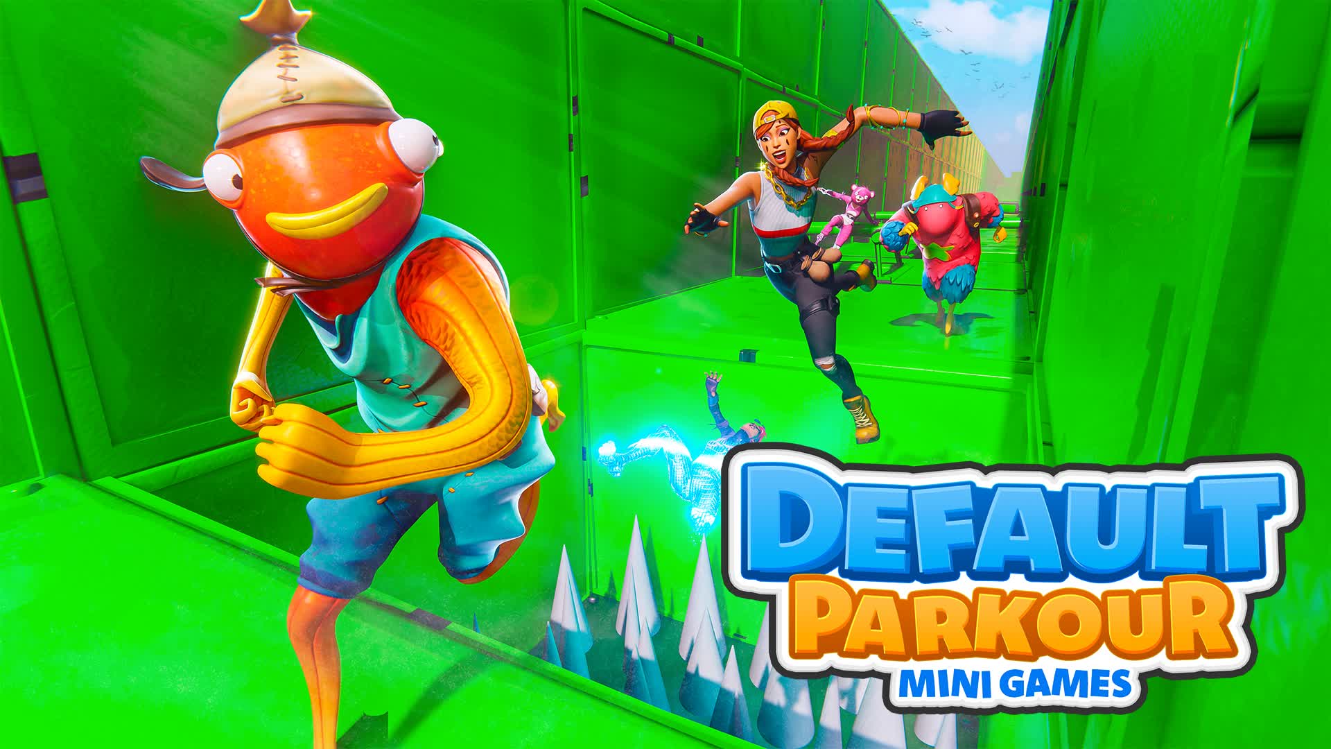 【注目の島】💎Default Parkour: Mini Games