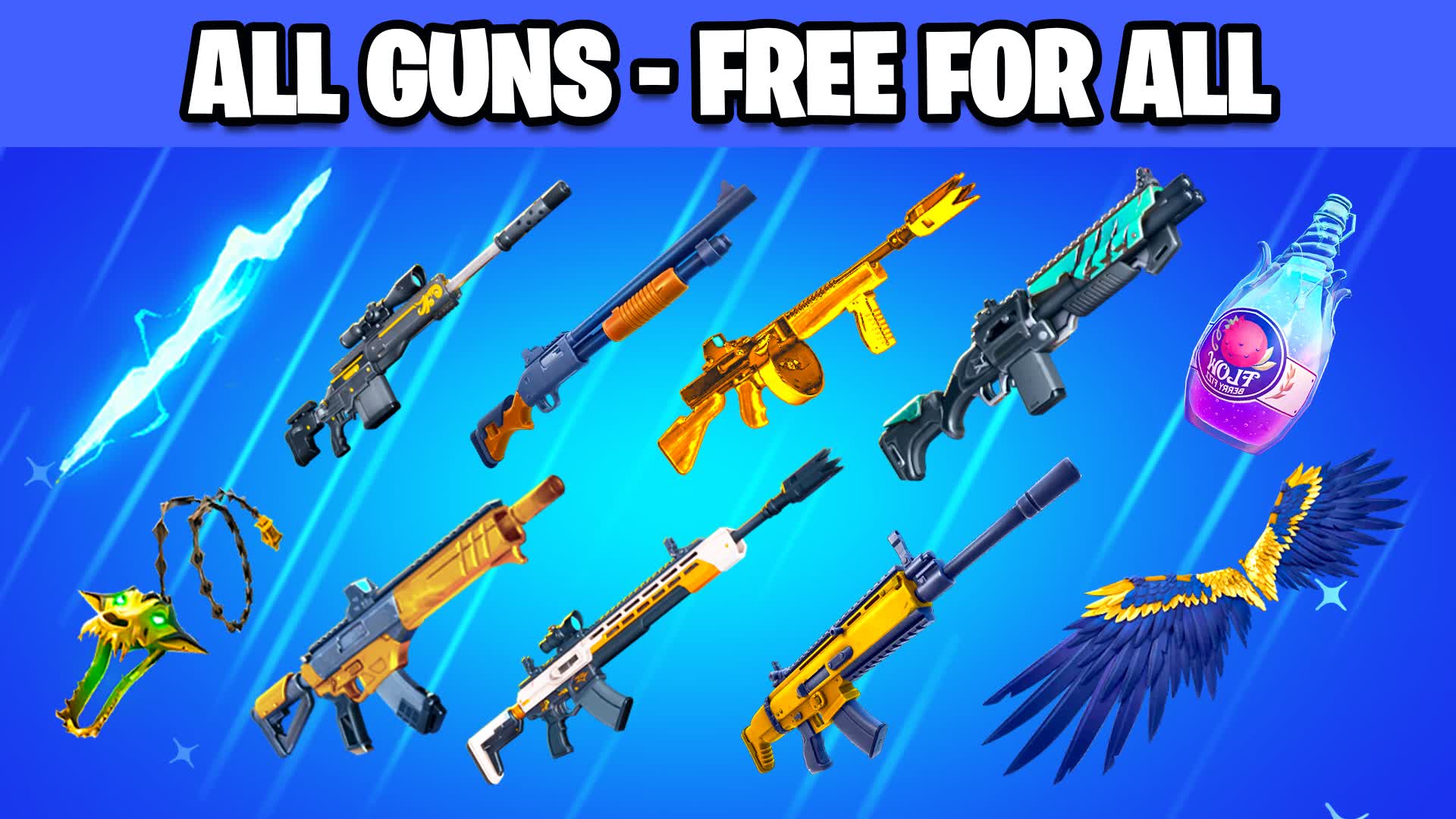 【注目の島】ALL GUNS - FREE FOR ALL GUN GAME HERO
