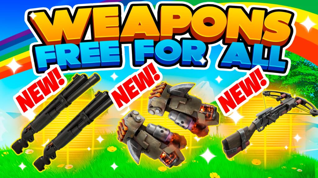 【注目の島】NEW WEAPONS | FREE FOR ALL