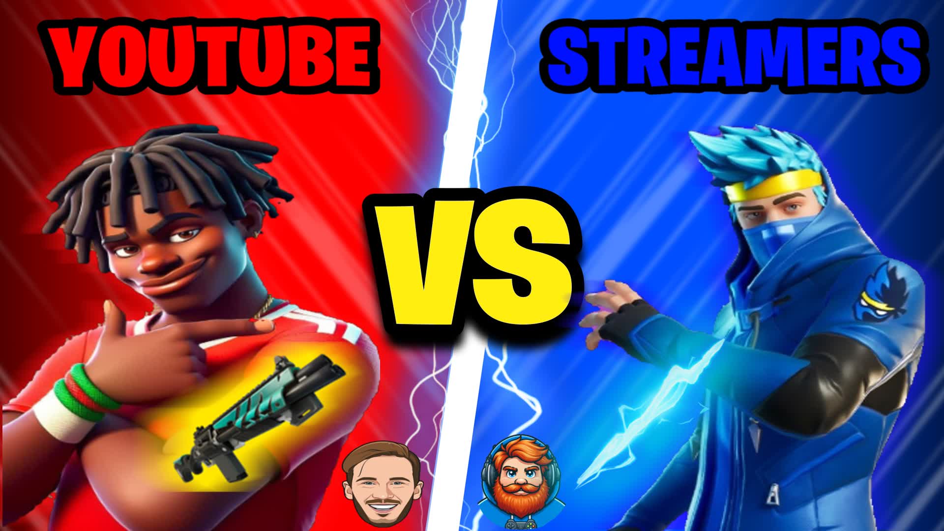 【注目の島】🔴 YOUTUBE VS STREAMERS 🔵