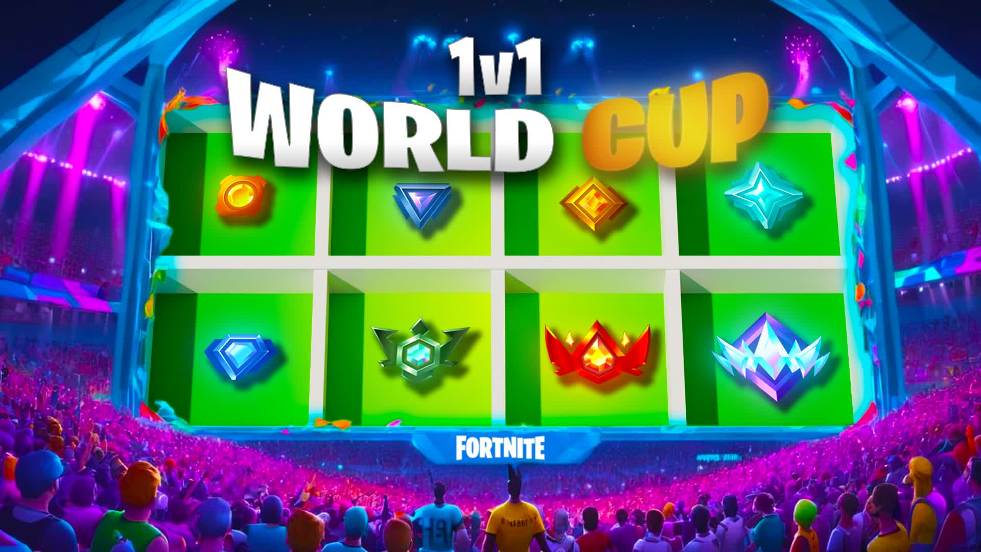 【注目の島】1v1 World CUP🙀🏆 ×16 players