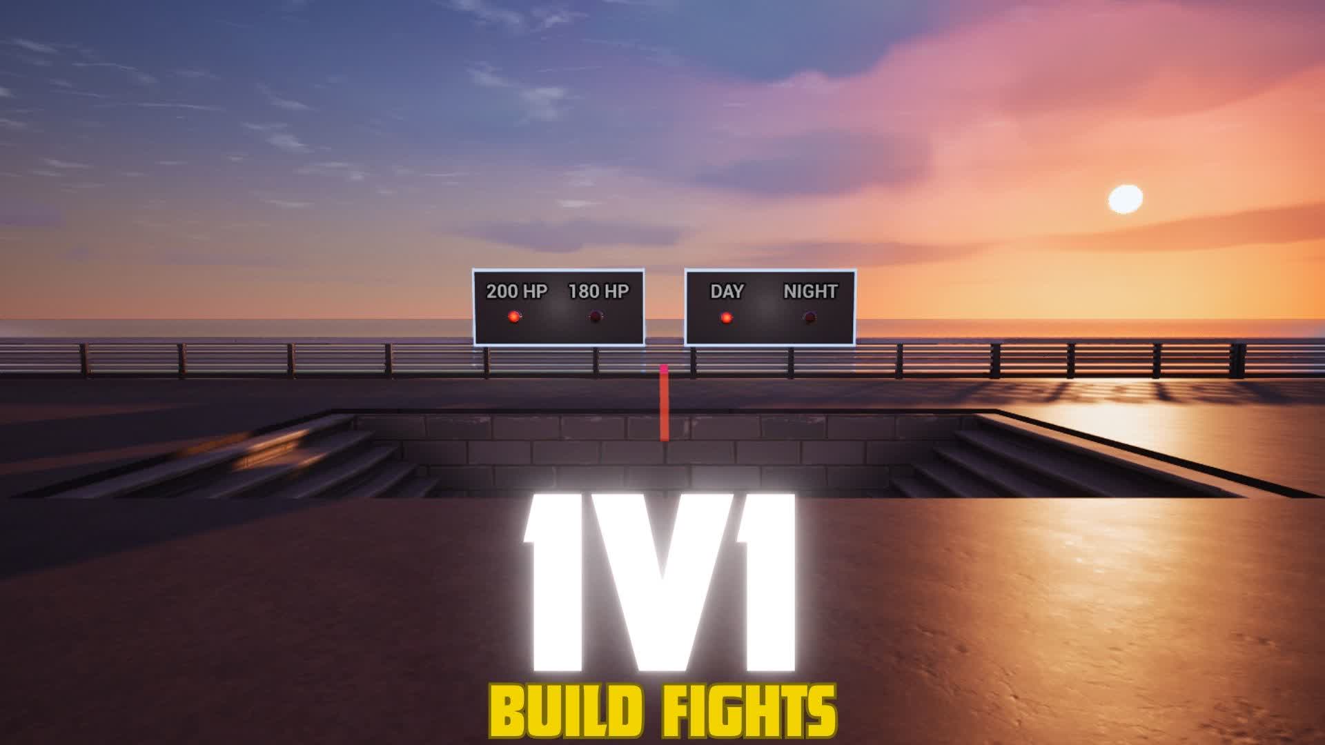 【注目の島】改进的 1V1 BUILD FIGHTS
