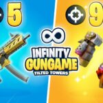 【注目の島】⭐INFINITY GUNGAME - TILTED TOWERS