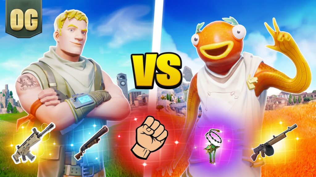 【注目の島】OG VS NEW FORTNITE