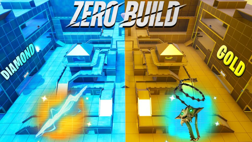 【注目の島】💎DIAMOND VS GOLD🏆 ZERO BUILD