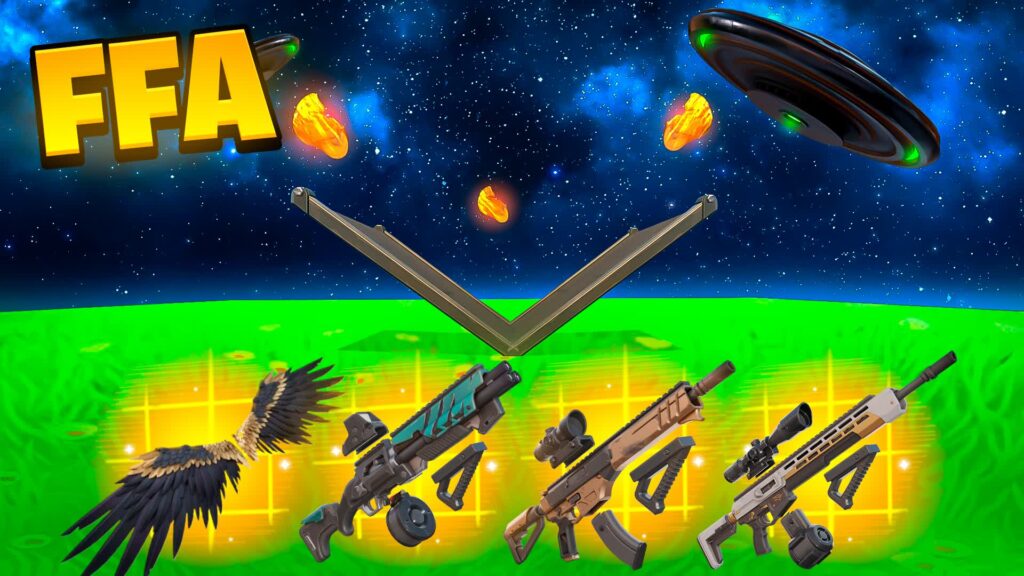 【注目の島】1V1 FFA BUILD FIGHTS  👽