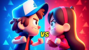 【注目の島】DIPPER VS MABEL❓🔍