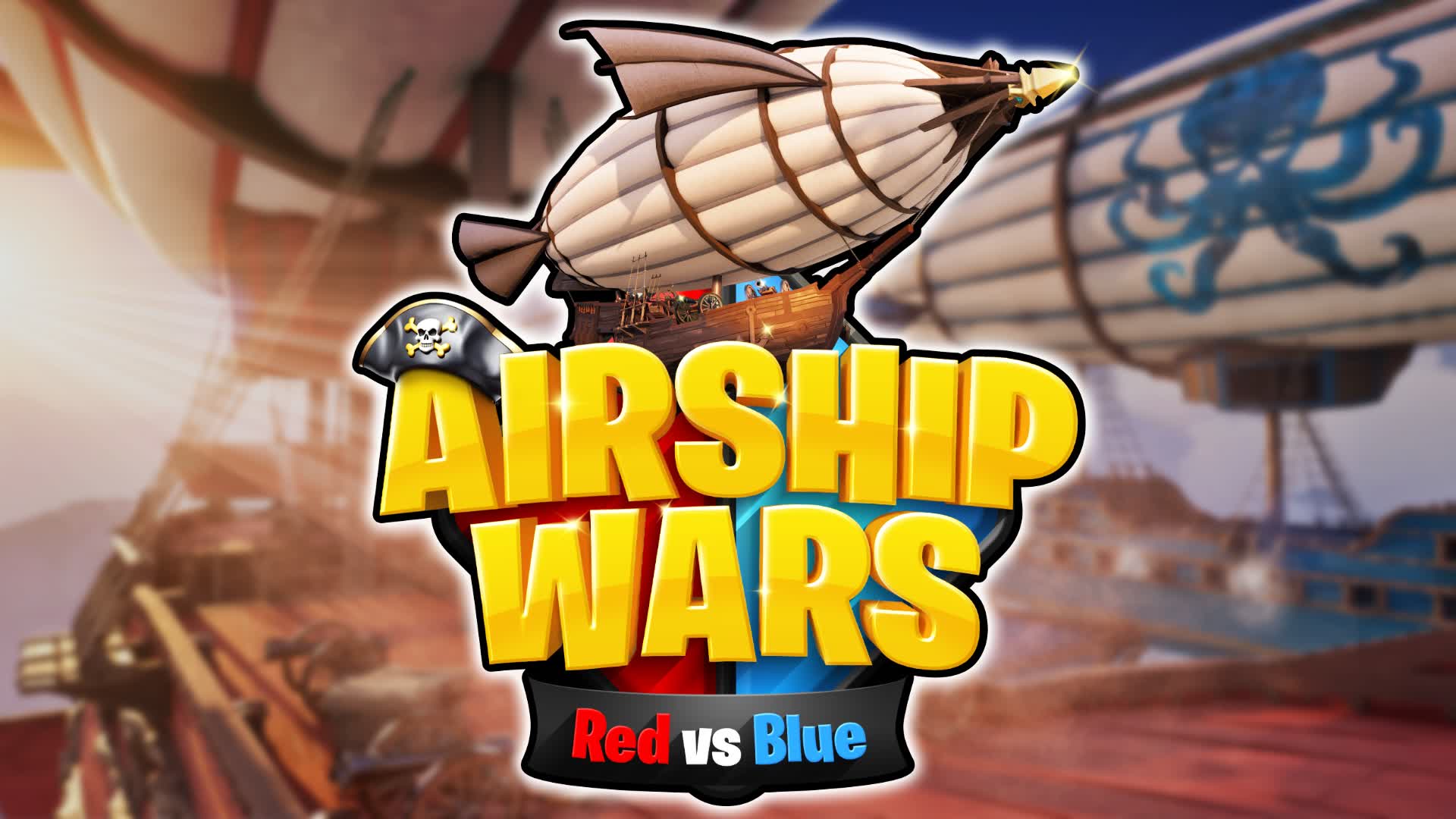 【注目の島】AIRSHIP WARS! RED VS BLUE🔴🔵