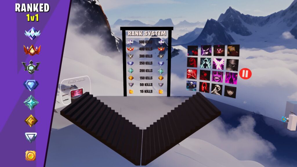 【注目の島】1v1 [RANKED+MUSIC]