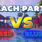 【注目の島】Beach Party Red vs Blue