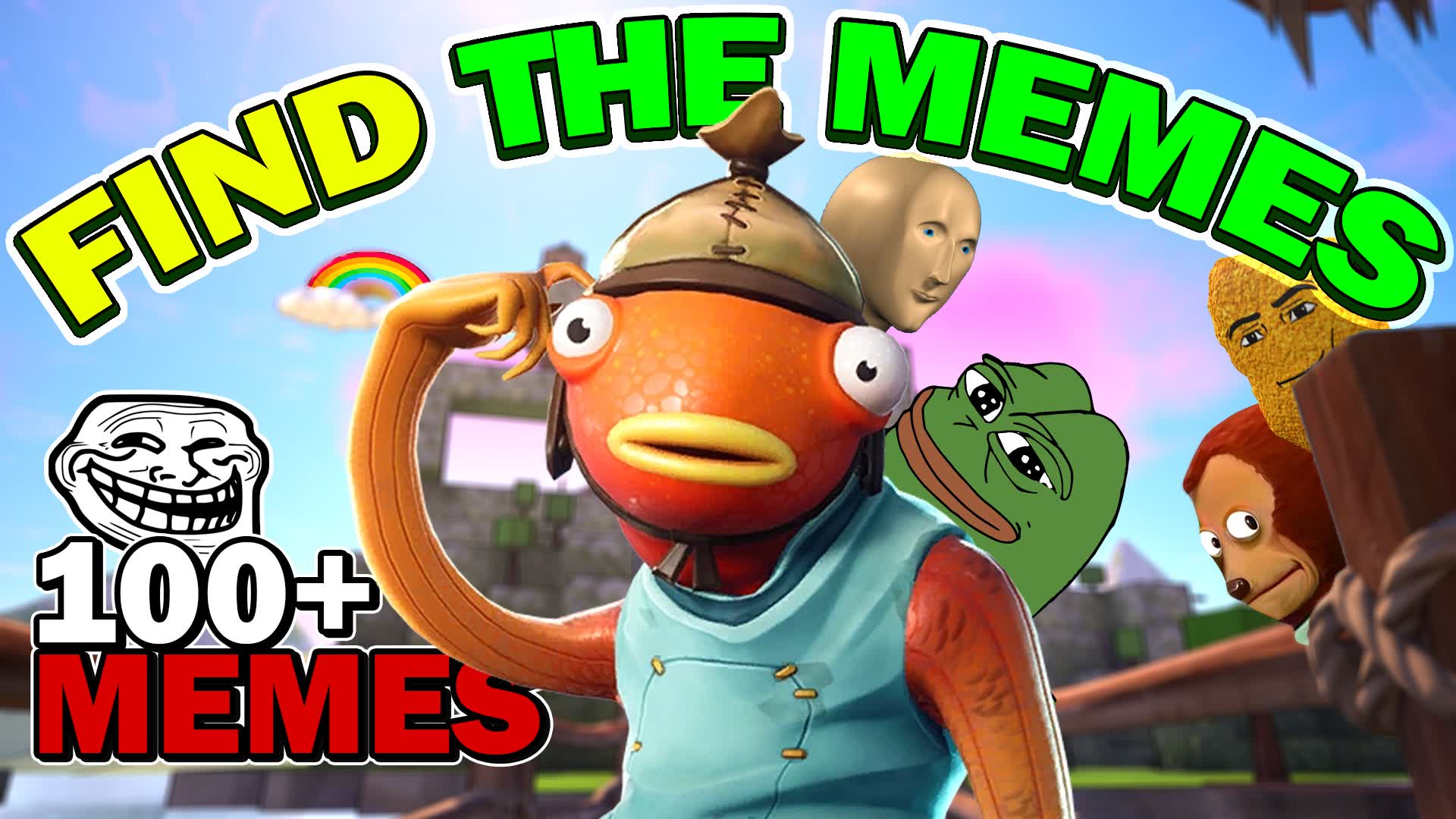 【注目の島】Find The Memes [100!] 🐸