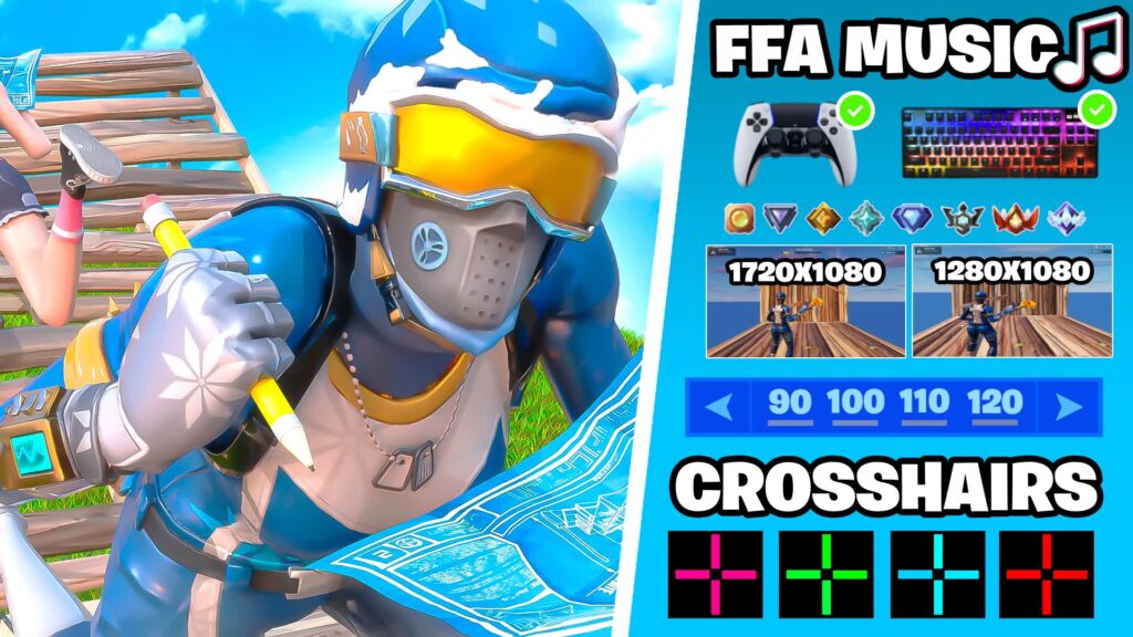 【注目の島】1V1 FFA BUILDFIGHTS [MUSIC]