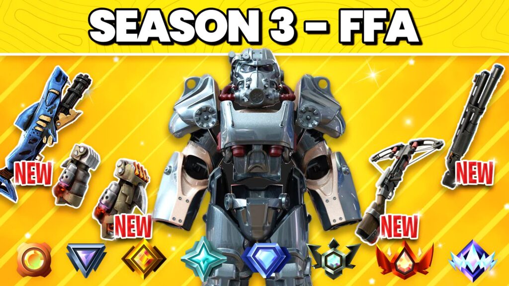 【注目の島】SEASON 3 ALL WEAPONS HERO FFA ONE SHOT