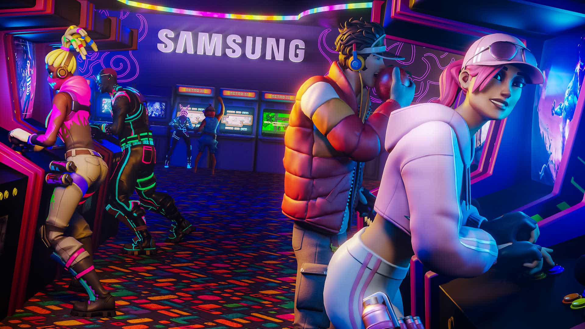 【注目の島】Samsung Ultra Arcade Lobby