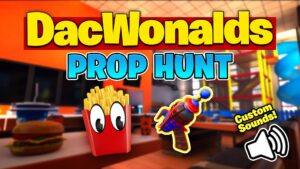 【注目の島】🍟DACWONALDS PROP HUNT🍔