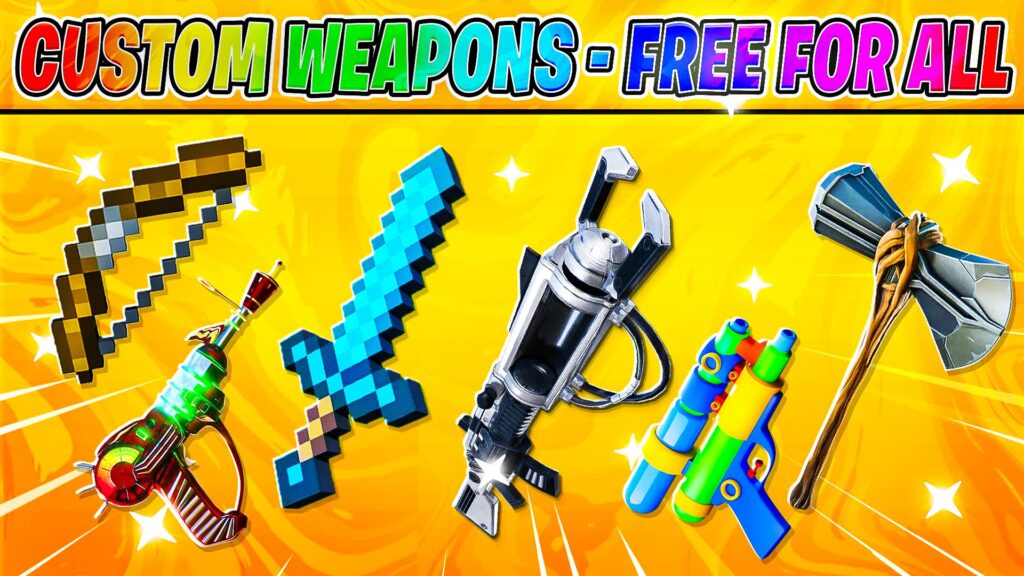 【注目の島】CUSTOM WEAPONS - FREE FOR ALL