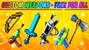 【注目の島】CUSTOM WEAPONS - FREE FOR ALL