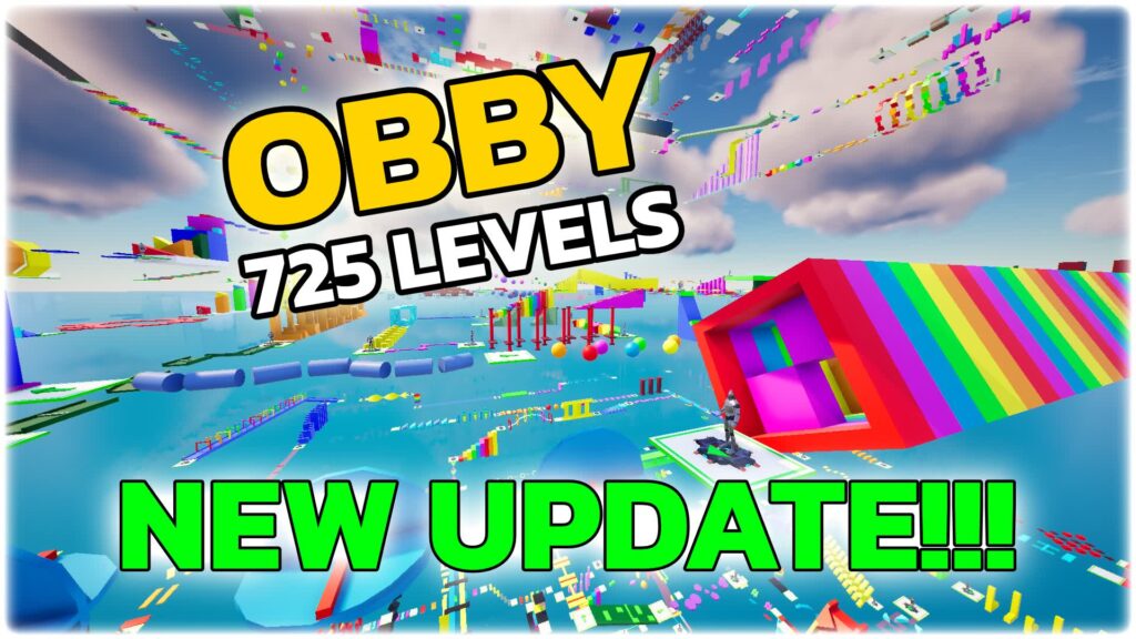 【注目の島】725 LEVEL OBBY PARKOUR ⭐